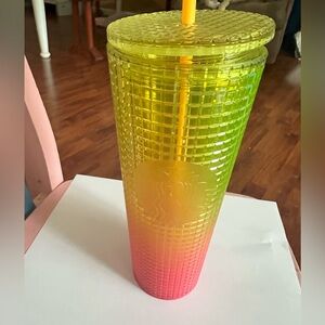 Colorful Starbucks cup